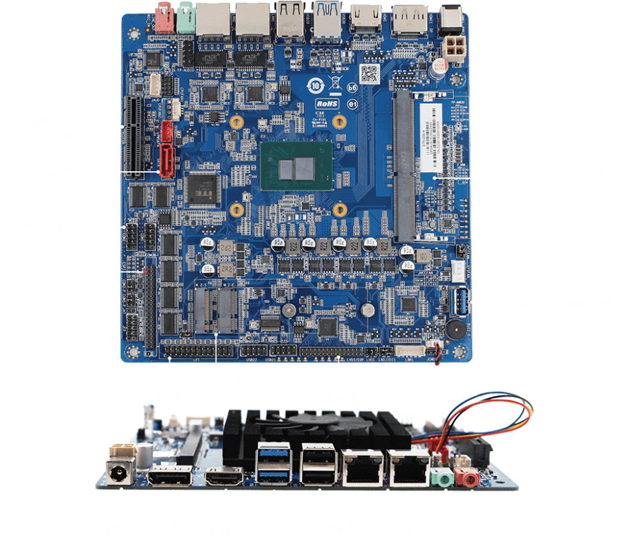 embedded motherboard interface