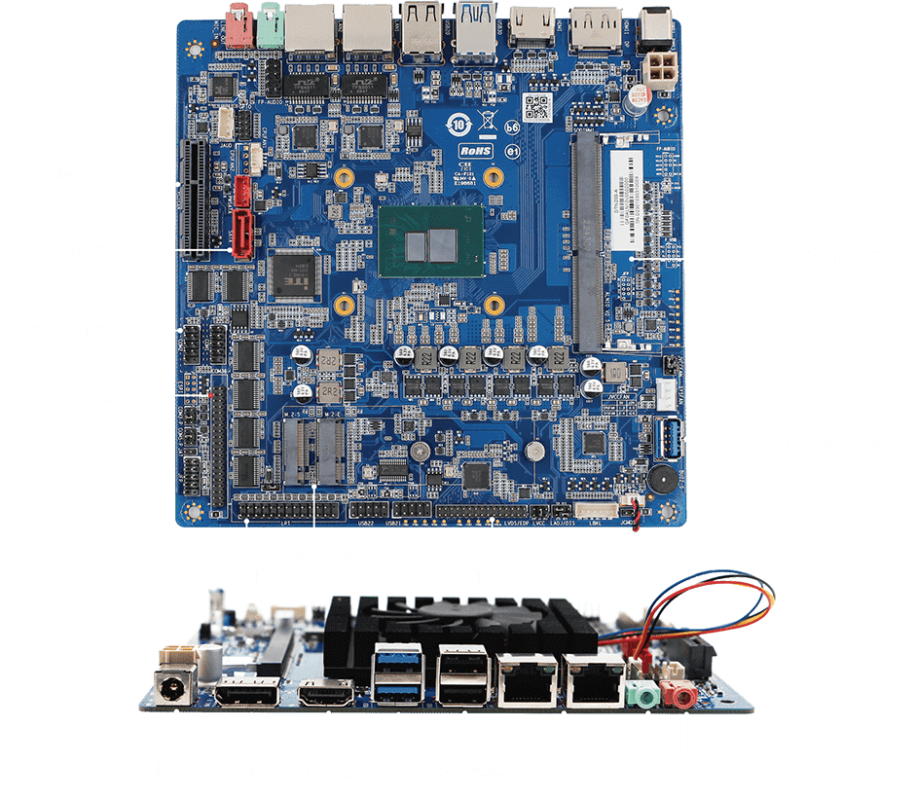 embedded motherboard interface