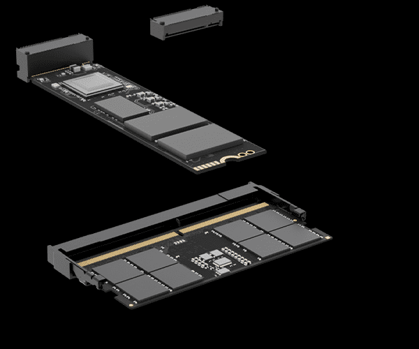 Install M.2 2242 or 2280 SATA SSD