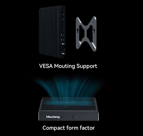 Mini PC VESA Mounting Support