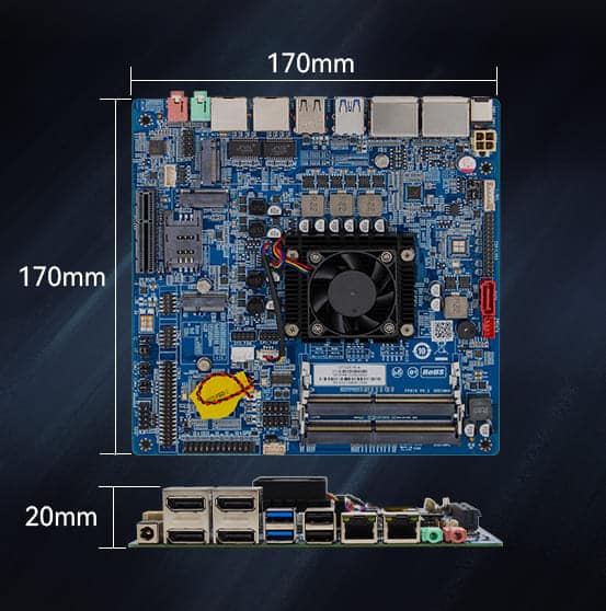 170mmx170mm mini PC motherboard