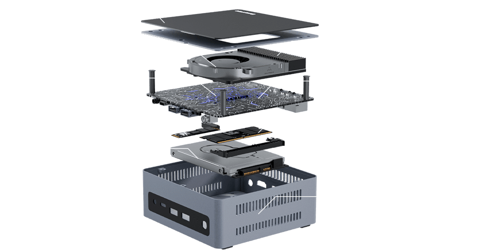 A Closer Look at the Structure of our Small Form Factor PC