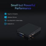 Small but powerful performance fanless PC mini