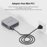 No adapter mini pc