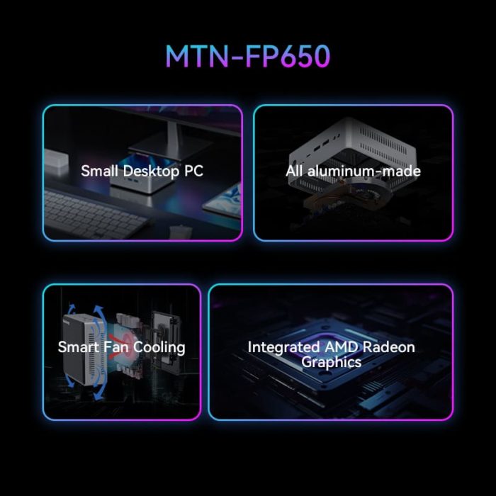 MTN-FP650 Small Desktop PC sell points