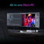 All-in-one Micro PC with Dual Displays