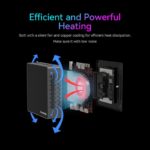 Heating Efficient and Powerful Cooling Fan